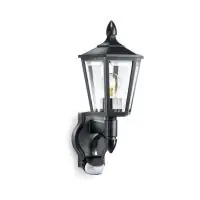 Steinel Wandlamp Buitenverlichting L 15 S Zwart | E27 Max 60W - Bewegings- en lichtsensor 
