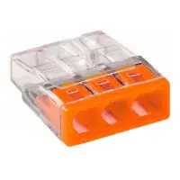 Wago 2273-203 Lasklem Verbindingsstuk | 3 Kabel Aansluiting