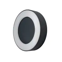 Ledvance LED Wandlamp Endura Stijl Ring Donker Grijs 13.5W 480lm - 830 Warm Wit 