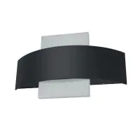 Ledvance LED Wandlamp Endura Stijl Shield Donker Grijs 11W 410lm - 830 Warm Wit 