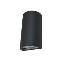 Ledvance Endura Stijl Alu Wandlamp Donker Grijs Up & Down 12W 700lm - 830 Warm Wit 