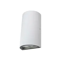 Ledvance Endura Stijl Alu Wandlamp Wit Up & Down 12W 700lm - 830 Warm Wit 