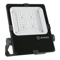 Ledvance LED Floodlight Performance Zwart 50W 6300lm 55x110D - 840 Koel Wit | IP66 - Asymmetrisch