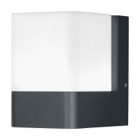 Ledvance Smart+ Wifi Wandlamp Cube Donker Grijs Buitenverlichting 9.5W 500lm - 830 Warm Wit | RGBW - Dimbaar