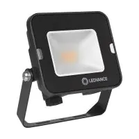 Ledvance LED Floodlight Compact Zwart 10W 900lm 100D - 830 Warm Wit | IP65 - Symmetrisch 