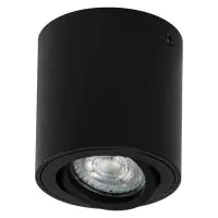 Ledvance Surface Spot Rond Zwart| 80mm - Geschikt voor GU10