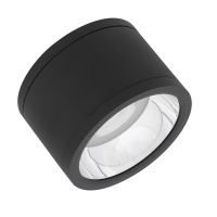 Ledvance LED Downlight Surface IP65 Aluminium Zwart 30W 3300lm 36D - 840 Koel Wit | IP65