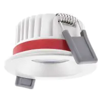 Ledvance LED Spot Fire Rated Aluminium Wit 8W 640lm 36D - 927 Zeer Warm Wit | Zaagmaat 68mm - IP65 - Beste Kleurweergave - Dimbaar