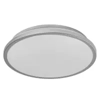 Ledvance LED Bulkhead Orbis Dublin Zilver 16W 1100lm - 830 Warm Wit | 300mm - IP20