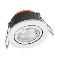 Ledvance LED Spot Combo Adjust Aluminium Wit 6W 600lm 60D - 827-830-840 CCT | 82mm - Zaagmaat 68mm - IP65