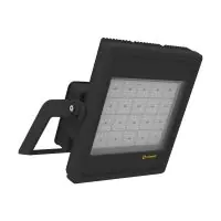 Ledvance LED Floodlight High Mast Aluminium Zwart 280W 42000lm 90D - 757 Koel Wit | IP66 - Symmetrisch - Excl. Driver