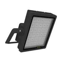 Ledvance LED Floodlight High Mast Aluminium Zwart 470W 66000lm 60D - 730 Warm Wit | IP66 - Symmetrisch - Excl. Driver
