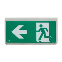 Ansell Dubbelzijdig Bord Pijl links en rechts voor LED Nooduitgang bord Eagle 3-in-1