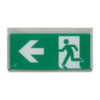 Ansell Dubbelzijdig Bord Pijl links en rechts voor LED Portaal Bulkhead Nooduitgang bord Harrier