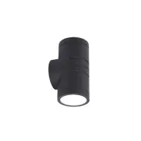 Ansell Wandlamp Reef Zwart Up & Down - Buitenverlichting - 10W 885lm 90D - 830-840-860 CCT | IP65