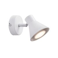 Nordlux Eik Wandlamp Metaal Wit | Geschikt voor 1x GU10