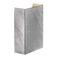 Nordlux Fold 10 Wandlamp Staal Zilver Up & Down 7.5W 225lm - 830 Warm Wit