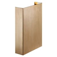 Nordlux Fold 10 Wandlamp Messing Goud Up & Down 10.4W 225lm - 830 Warm Wit