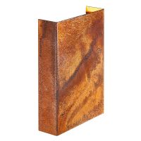 Nordlux Fold 15 Cortenstaal Wandlamp  Bruin Up & Down 10.4W 225lm - 830 Warm Wit
