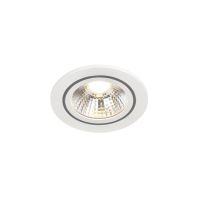 Nordlux LED Spot Alec Wit 6.1W 480lm 36D - 830 Warm Wit | Zaagmaat 80mm - IP44 - 3-staps Dimbaar