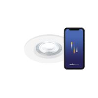 Nordlux Don Smart LED Spot Wit 4.7W 320lm 60D - 822-865 Afstembaar Wit + RGB | 85mm - IP65