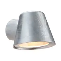 Nordlux Aleria Wandlamp Verzinkt Staal Grijs | Geschikt voor GU10