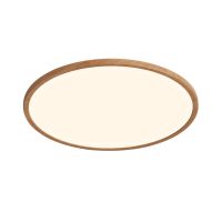 Nordlux LED Plafondlamp Oja 42 Hout 22W 2100lm - 827 Zeer Warm Wit | 3-Staps Dimbaar 