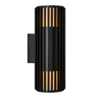 Nordlux Aludra Wandlamp Seaside Zwart Up & Down | Geschikt voor 2x E27