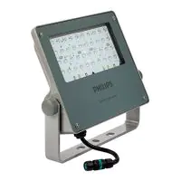 Philips LED Floodlight Coreline BVP125 Grijs 98W 12000lm 69x25D - 740 Koel Wit | IP66 - Asymmetrisch 