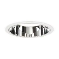 Philips LED Downlight LuxSpace Compact Diep DN571B 16.5W 2200lm 75D - 830 Warm Wit | 214mm - Aluminium Reflector
