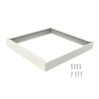 Noxion LED Paneel Afneembare Opbouw Montageset V2.0 FastSlide 600X600mm for Externe Driver