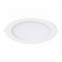Noxion LED Downlight Slim V2.0 24W 2400lm 120D - 830 Warm Wit | 225mm - Zaagmaat 200mm - IP44 - Dali Dimbaar 