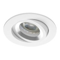 Noxion Inbouw Spot Drome MR16 Kantelbaar Wit | Zaagmaat 69mm - GU10 Fitting