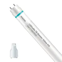 Philips LED Buis T8 MASTER Value (EM/Mains) High Output 8W 1000lm - 830 Warm Wit | 60cm - Vervangt 18W