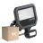 Voordeelpak 4x Ledvance LED Floodlight Aluminium Zwart 17W 2200lm 100D - 830 Warm Wit | IP65 - Bewegings- en Lichtsensor - Symmetrisch