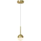 Nordlux Contina Pendelarmatuur Metaal Messing | Geschikt voor 1x G9