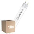 Voordeelpak 10x Ledvance LED Buis T8 Performance (EM/Mains) Standard Output 7W 990lm - 830 Warm Wit | 60cm - Vervangt 18W